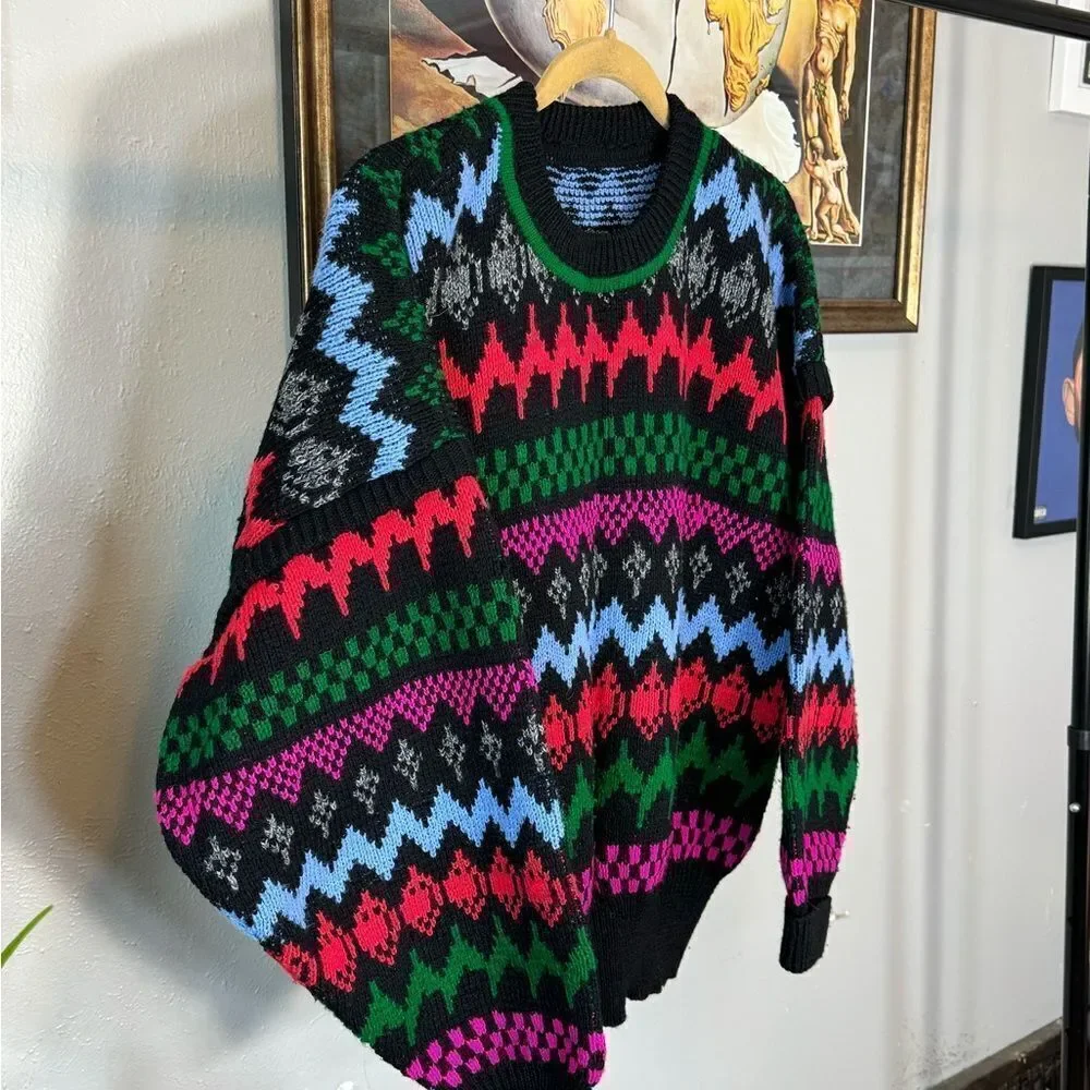 Vintage Colorful Sweater